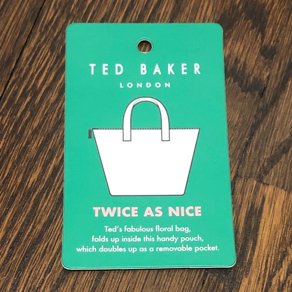 NWT Ted Baker fabulous floral tote - Picture 6 of 8